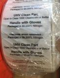 UHV Clean Part Label